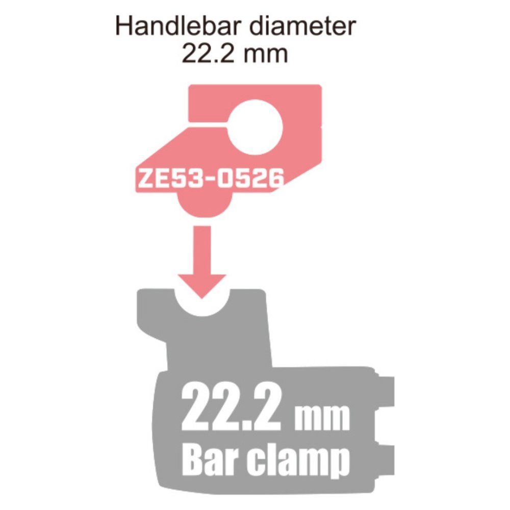 Torretas Zeta con avance para manillar de 22