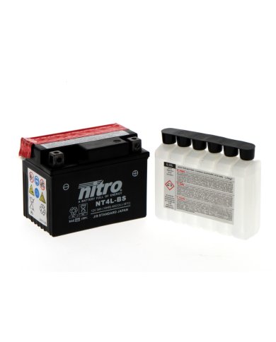Batería Nitro YT4L-BS Sellada Batería Nitro YT4L-BS Sellada