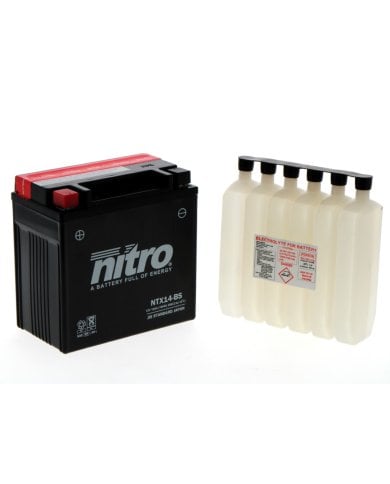 Batería Nitro YTX14-BS Sellada