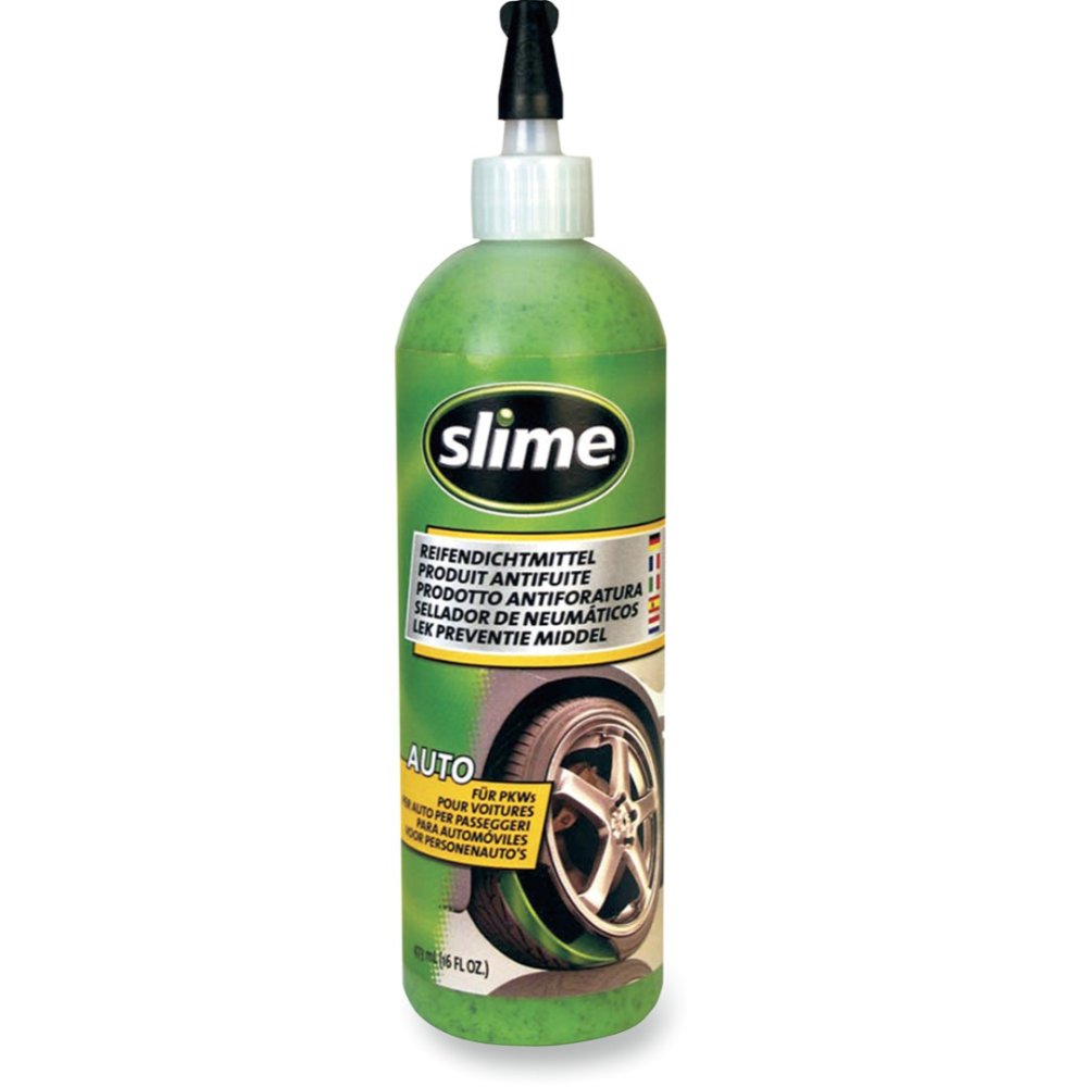 Líquido Sellador de Neumáticos Antipinchazos SLIME TUBELESS 473ML Líquido Sellador de Neumáticos Antipinchazos SLIME TUBELESS 473ML