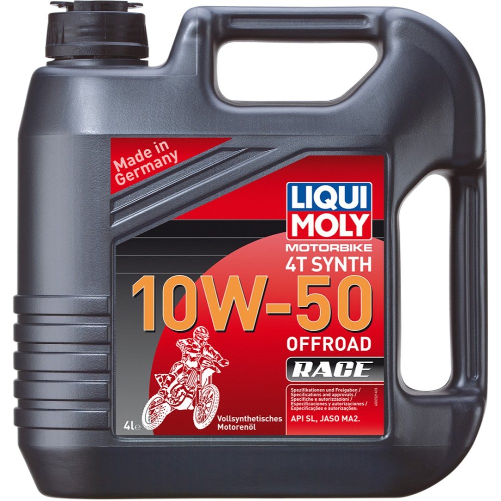 Aceite de motor sintético 10W-50 (4 Litros)
