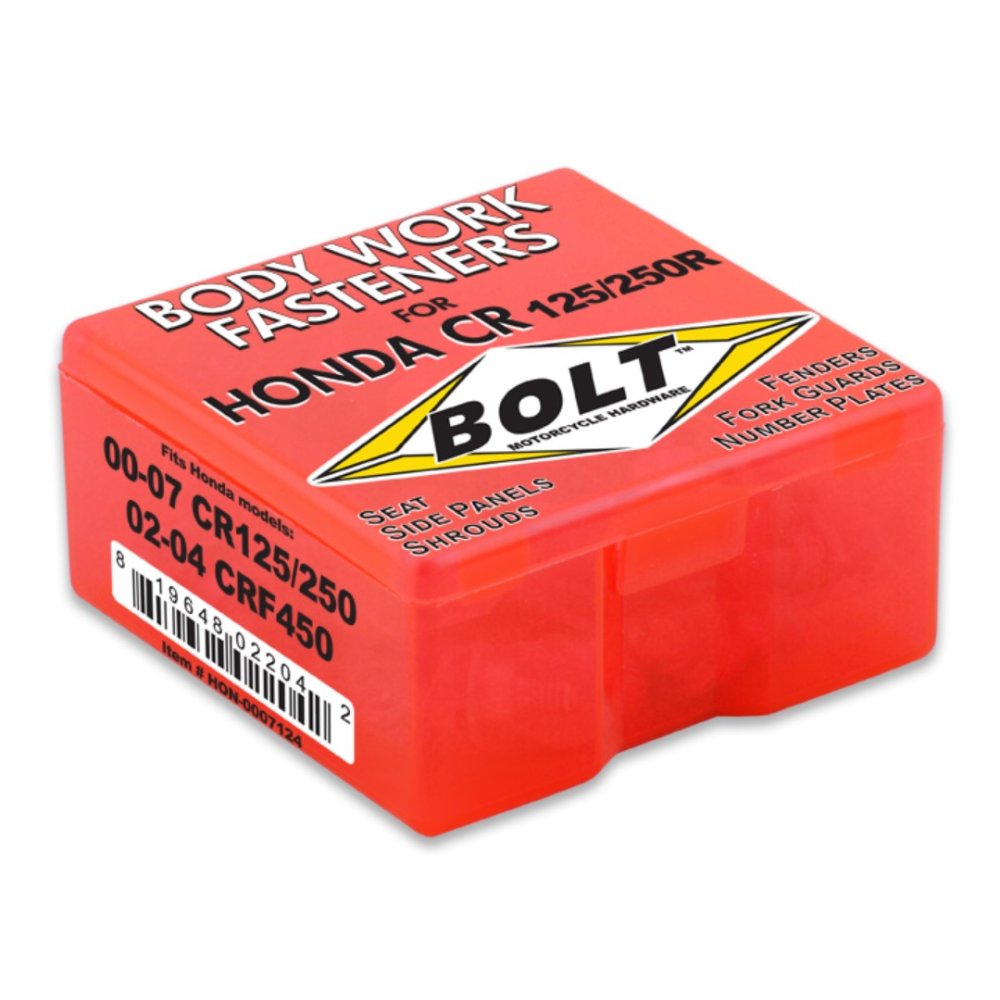 Kit de sujeción de plásticos Honda CR 00-07 / CRF 450 02-04