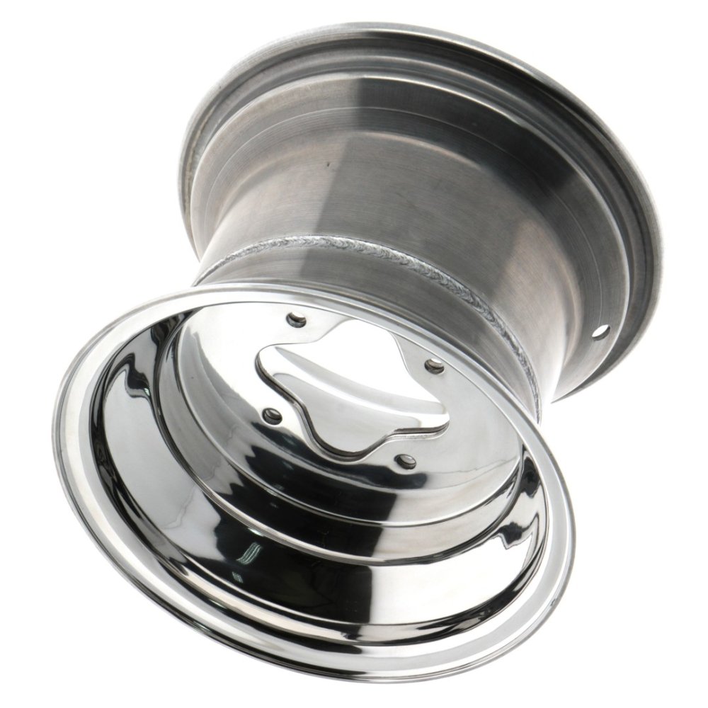 Llanta para quad trasera AMS aluminio 10" 4/110 3+5