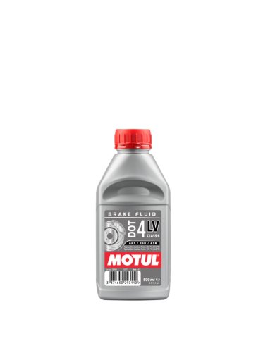 Líquido de frenos Motul Dot 4 LV 500ml.