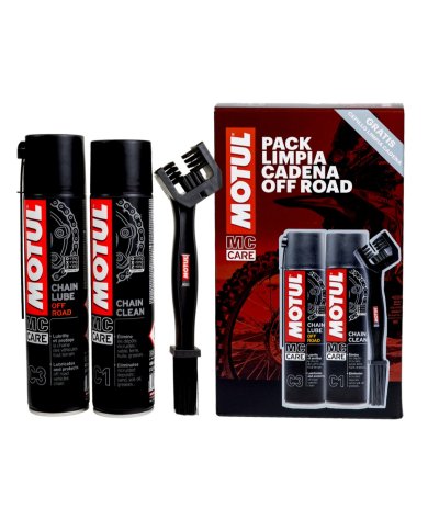 Pack mantenimiento cadena Motul Off Road Pack mantenimiento cadena Motul Off Road