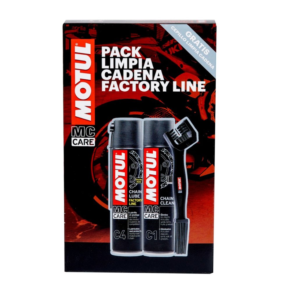 Pack Limpia Cadena Motul Factory Line