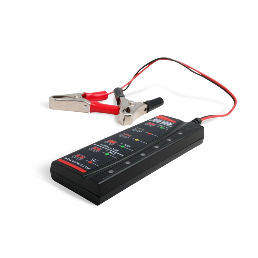 Comprobador estado de batería y alternador BT02 Comprobador estado de batería y alternador BT02