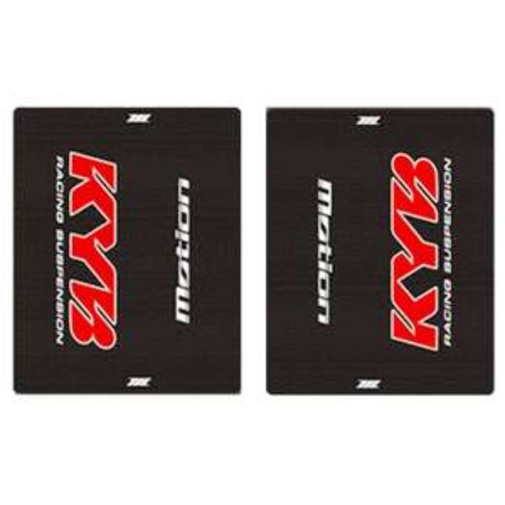 ADHESIVO HORQUILLA CARBON KAYABA ROJO\BLANCO 2 PCS ADHESIVO HORQUILLA CARBON KAYABA ROJO\BLANCO 2 PCS