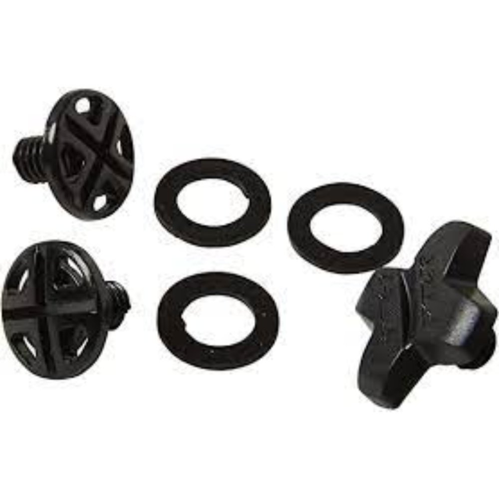 Kit 3 tornillos casco Fox V2 color negro
