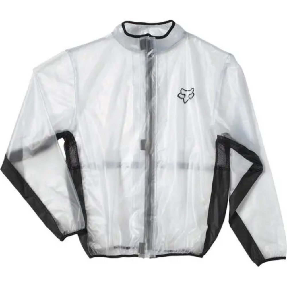 Chaqueta chubasquero Fox transparente