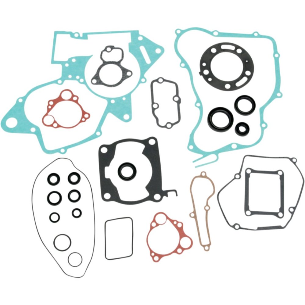 Kit completo juntas motor con retenes aceite Mooseracing Honda CR 125 88-89