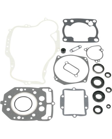 Kit completo juntas motor con retenes aceite Mooseracing Kawasaki KX 250 85-86