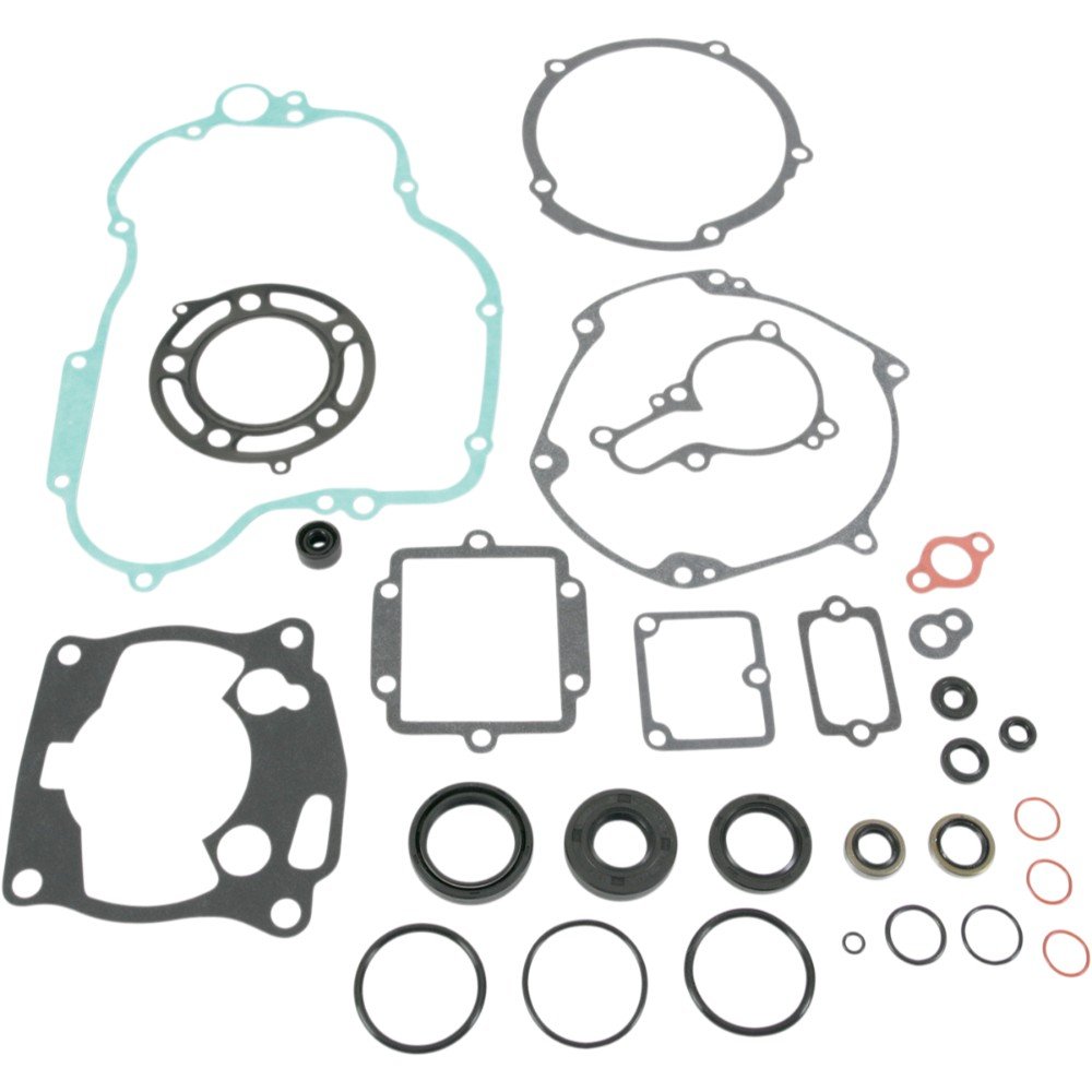 Kit completo juntas motor con retenes aceite Mooseracing Kawasaki  KX125 92-93
