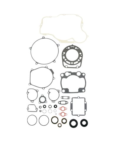 Kit completo juntas motor con retenes aceite Mooseracing Kawasaki KX250 88-89