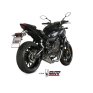 Escape Mivv Deltarace Inox Yamaha MT-07 / FZ-07 14-20