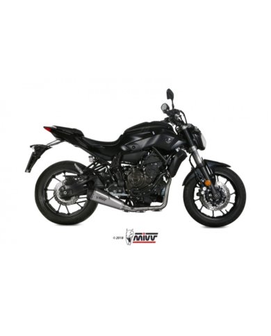 Escape Mivv Deltarace Inox Yamaha MT-07 / FZ-07 14-20 Escape Mivv Deltarace Inox Yamaha MT-07 / FZ-07 14-20
