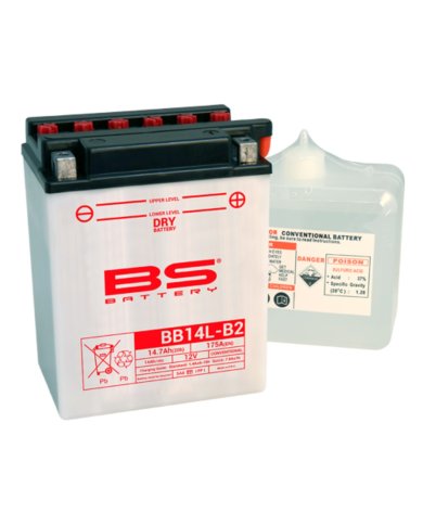 Bateria BS YB14L-B2 Bateria BS YB14L-B2