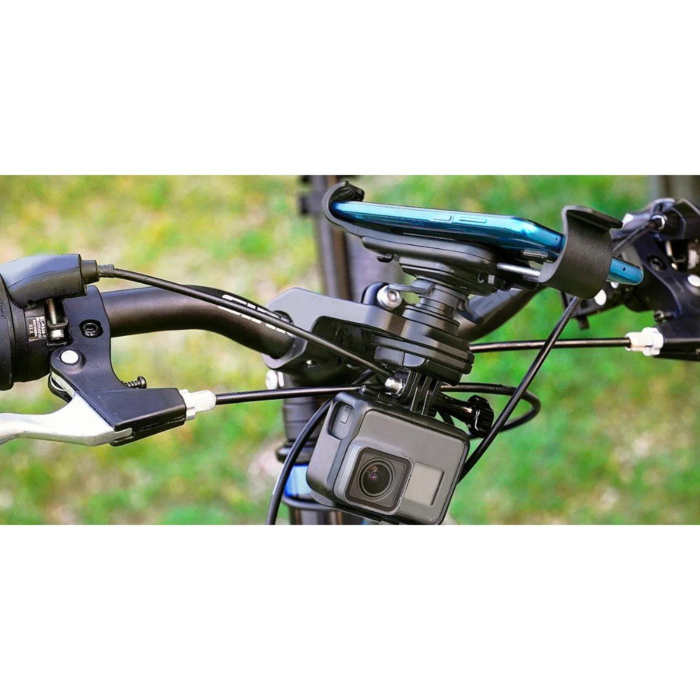 Fijación Opti-Line para manillar con soporte para Action Cam