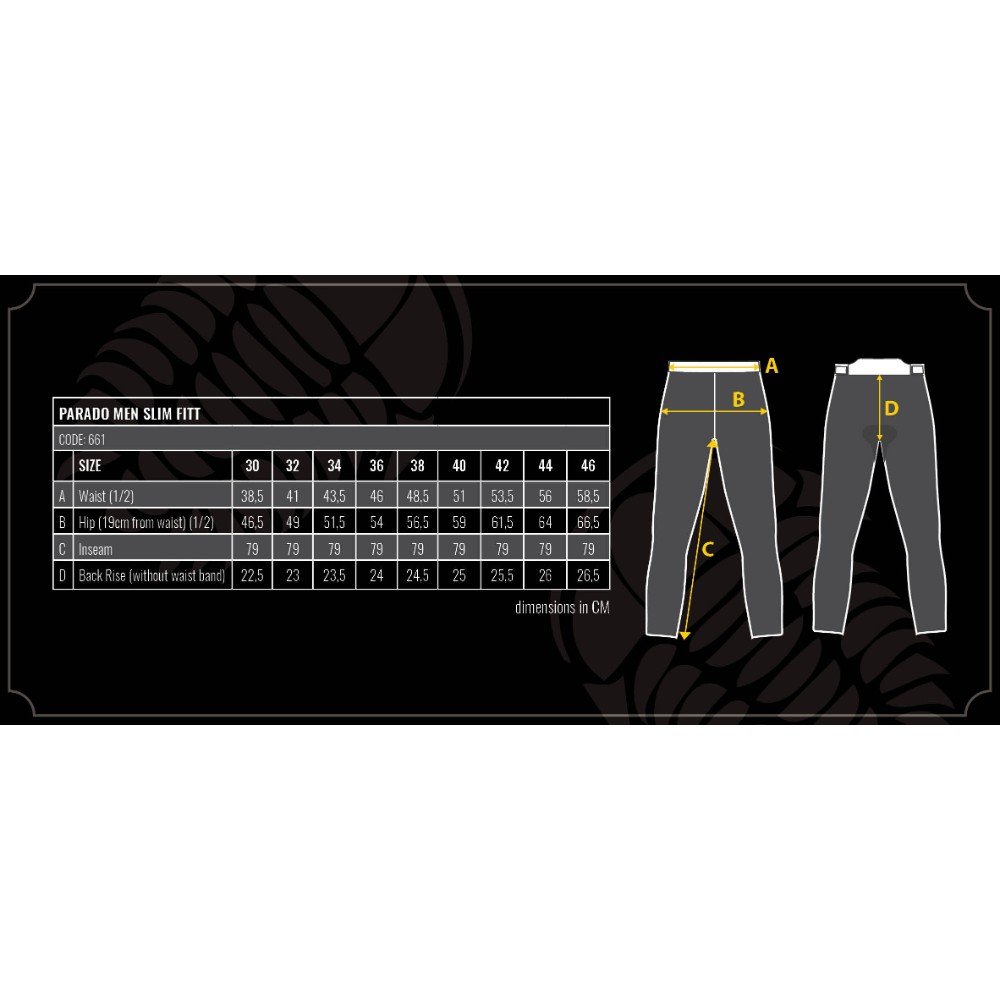 Pantalón vaquero Trilobite Parado Slim Fit Blue