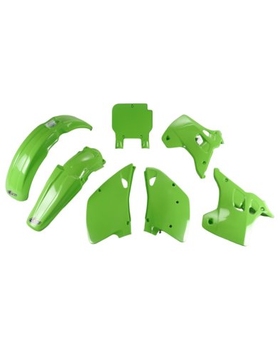 Kit de plásticos UFO Kawasaki KX 125/250 92 Kit de plásticos UFO Kawasaki KX 125/250 92