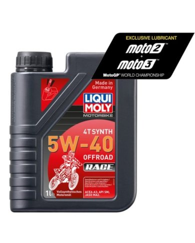 Aceite motor 4T Liqui Moly 5W40 Synth Off Road Race 1 Litro