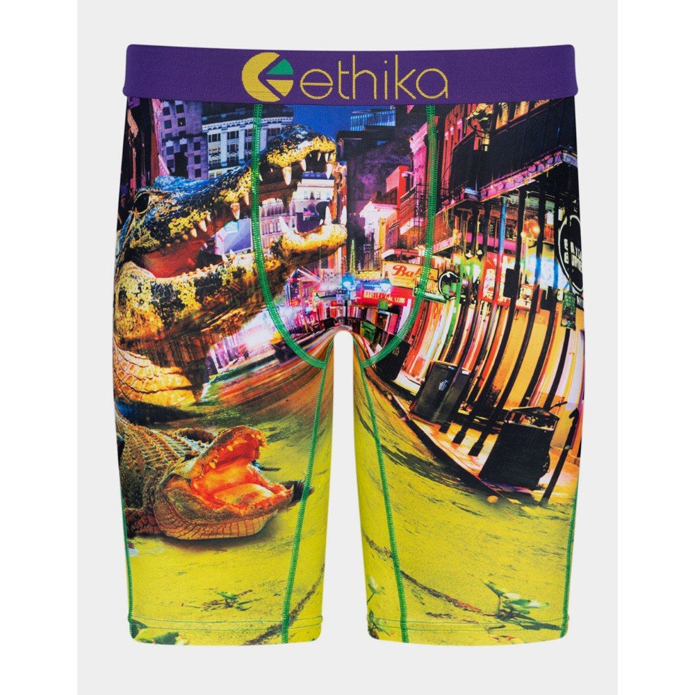 Boxer Ethika The Big Easy Gris/Rojo Boxer Ethika The Big Easy Gris/Rojo