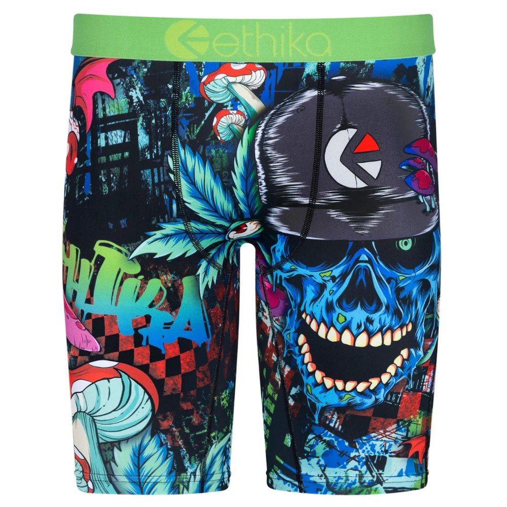 Boxer Ethika Creep E Trip Azul/Verde