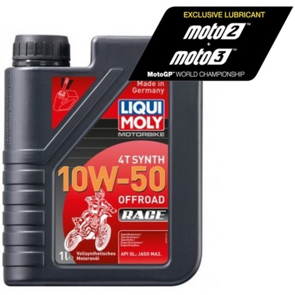 Aceite motor 4T Liqui Moly 10W50 Synth Off Road Race (1 Litro)