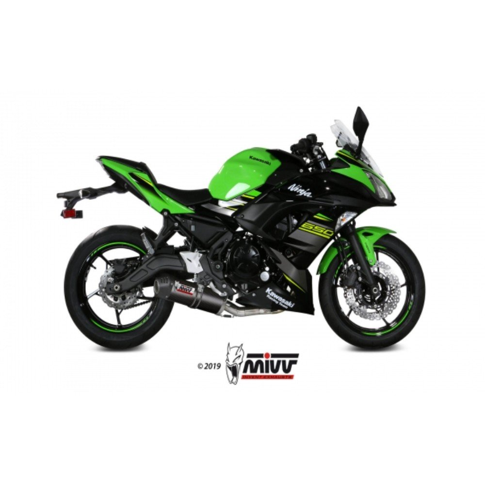 Escape MIVV OVAL CARBONO Kawasaki NINJA 650 17-22 /Z 650 17-22