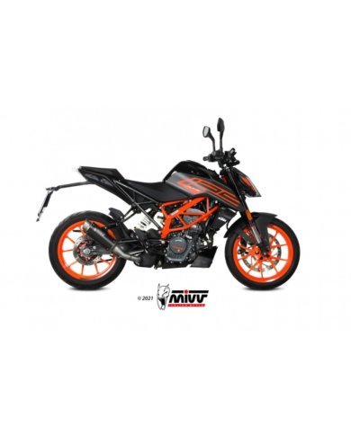 Escape MIVV (slip on) GPPRO BLACK INOX KTM 125 DUKE 2021 Escape MIVV (slip on) GPPRO BLACK INOX KTM 125 DUKE 2021