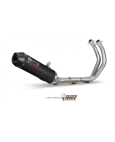 Escape MIVV OVAL CARBONO Yamaha MT-07 / FZ-07 14-21