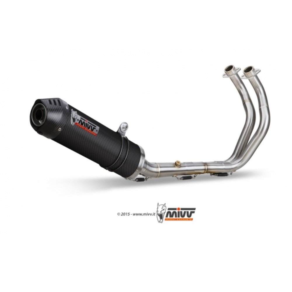 Escape MIVV OVAL CARBONO Yamaha MT-07 / FZ-07 14-21
