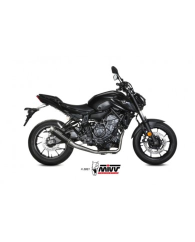 Escape MIVV GPPRO BLACK INOX Yamaha MT-07 / FZ-07 2021