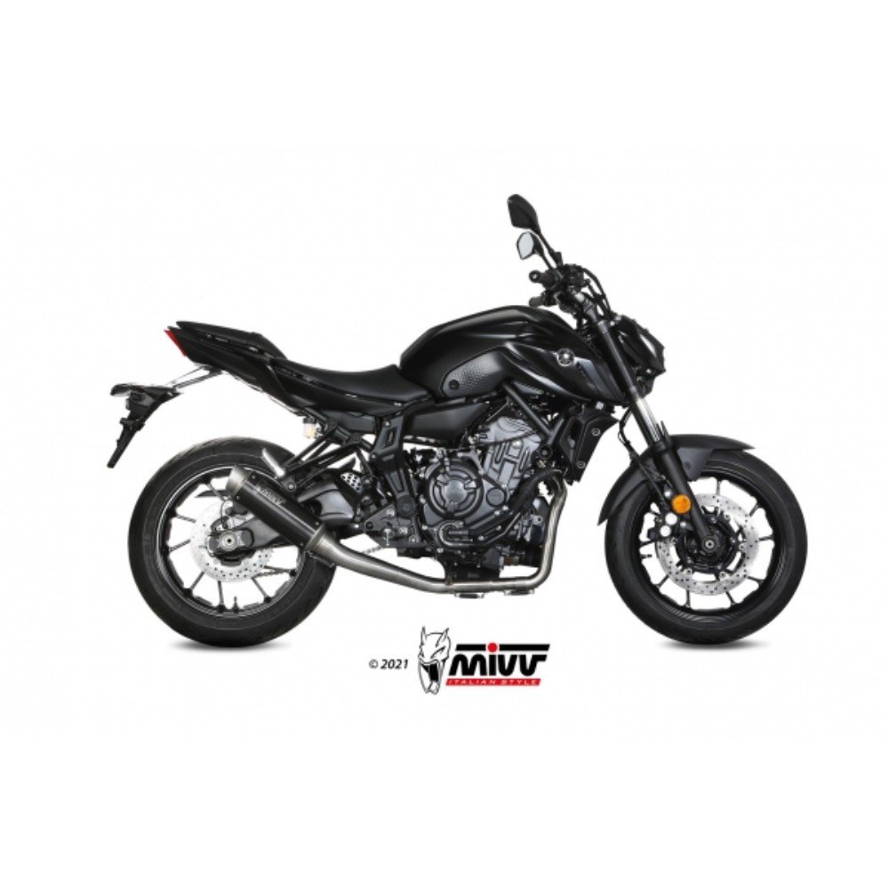 Escape MIVV GPPRO BLACK INOX Yamaha MT-07 / FZ-07 2021