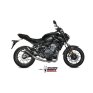 Escape MIVV GPPRO BLACK INOX Yamaha MT-07 / FZ-07 2021