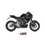 Escape MIVV GPPRO BLACK INOX Yamaha MT-125 20-21/ YZF R125 19-22