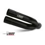 Escape MIVV (slip on) DOUBLEGUN BLACK INOX Kawasaki Z 900 17-19 / Z900 A2 (35/70 KW) 17-22