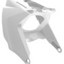 Guardabarros trasero + portanumeros laterales Polisport KTM SX 65 16-23 blanco