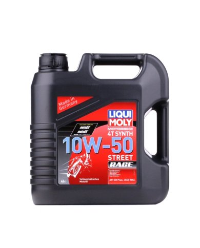 Aceite de motor sintético 10W-50 Street Race (4 Litros)