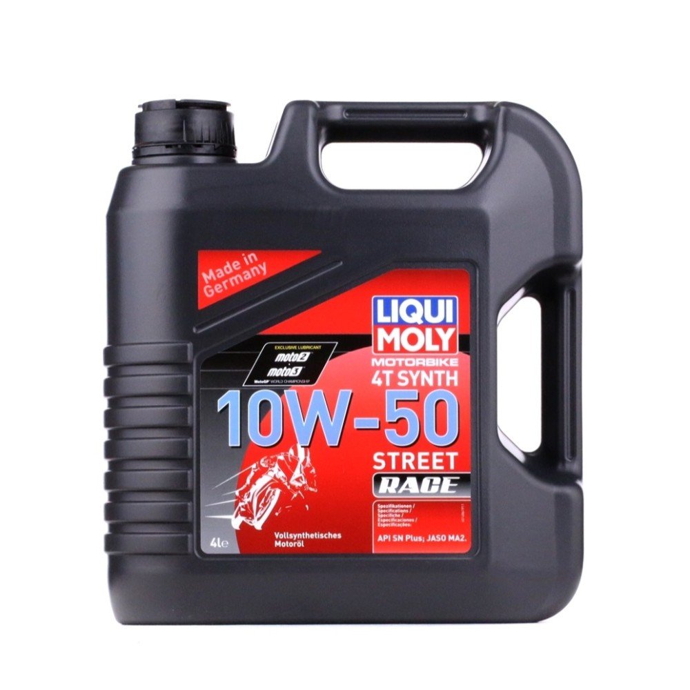 Aceite de motor sintético 10W-50 Street Race (4 Litros)