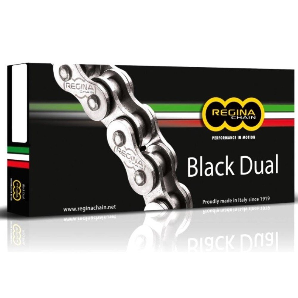 CADENA RETENES REGINA 520  118P  BLACK DUAL