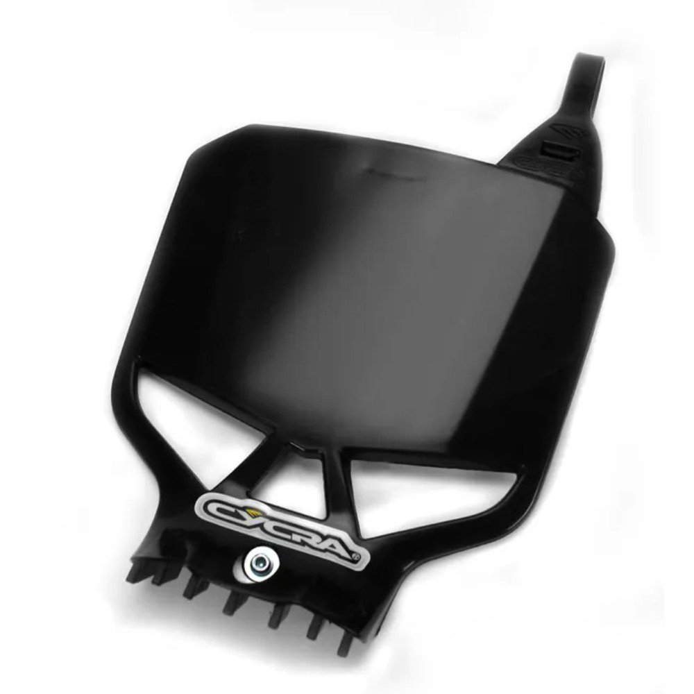 Placa frontal Skull negra