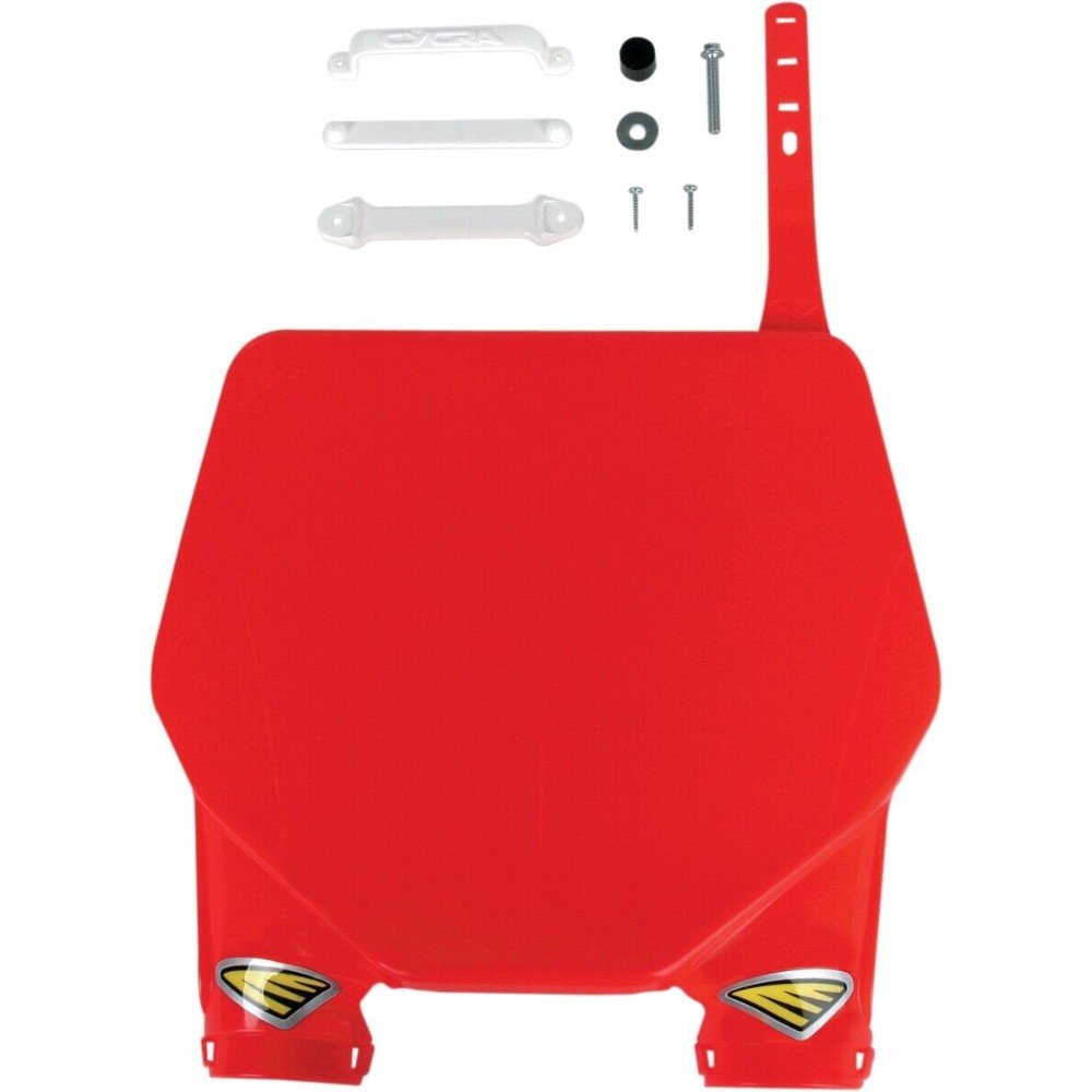PLACA FRONTAL ROJA CRF 250 08-09 CRF 450 08