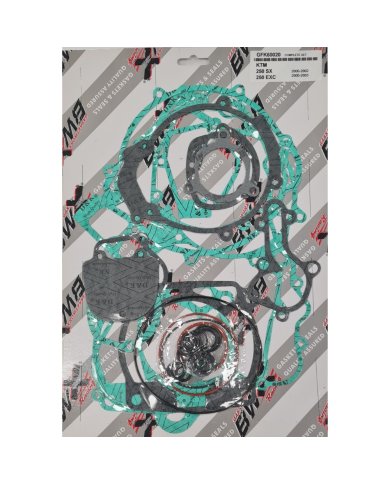 Juego juntas completo de motor KTM SX 250 00-02 / EXC 250 00-03 BWX RACING   Juego juntas completo de motor KTM SX 250 00-02 / EXC 250 00-03 BWX RACING
