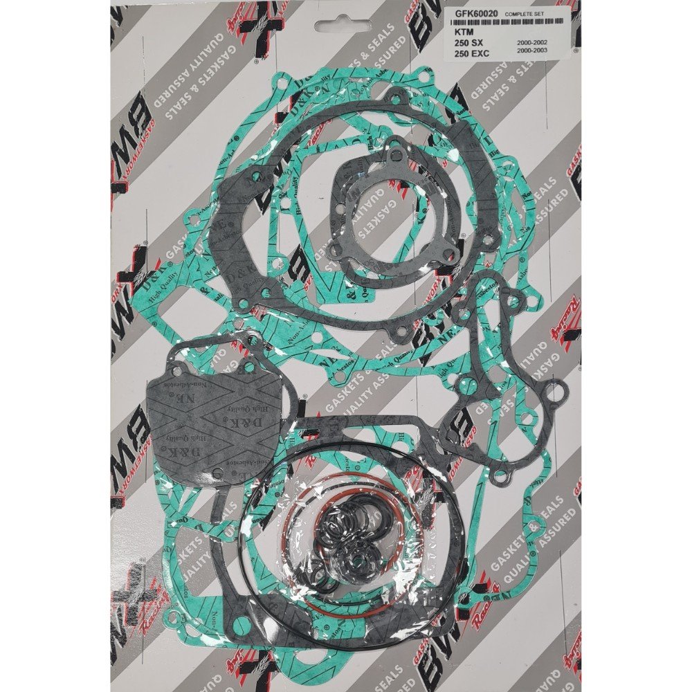 Juego juntas completo de motor KTM SX 250 00-02 / EXC 250 00-03 BWX RACING  