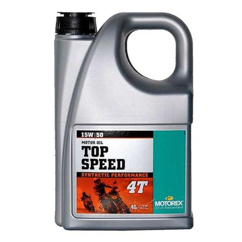 Aceite motor 4T Motorex Top Speed 15W50 (4 Litros)