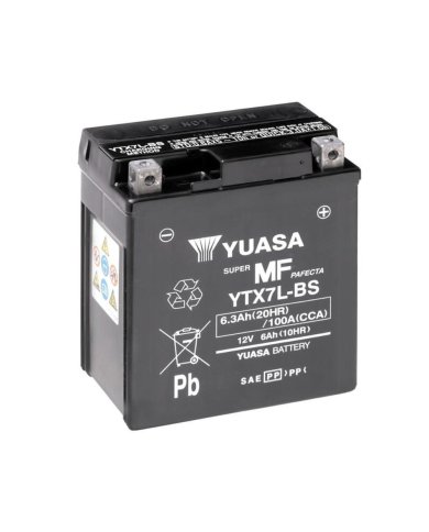 Batería Yuasa YTX7L-BS Sellada