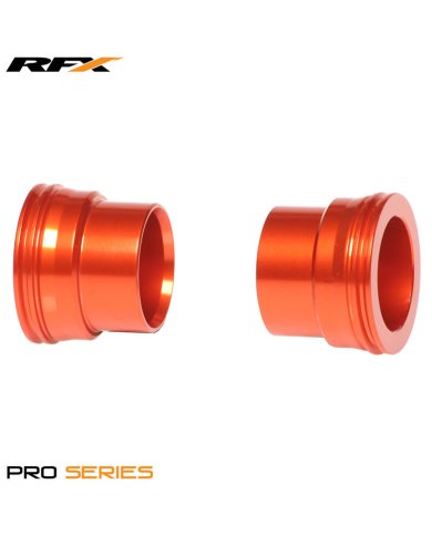 Casquillos llanta delantera RFX KTM SX 03-14 /EXC 03-15 naranja