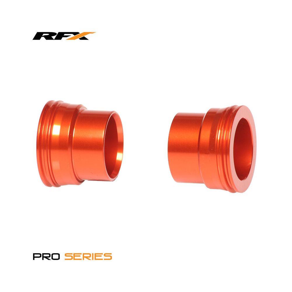 Casquillos llanta delantera RFX KTM SX 03-14 /EXC 03-15 naranja