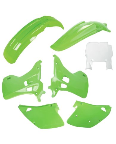 Kit de plásticos Polisport Kawasaki KX 125/250 92 Kit de plásticos Polisport Kawasaki KX 125/250 92